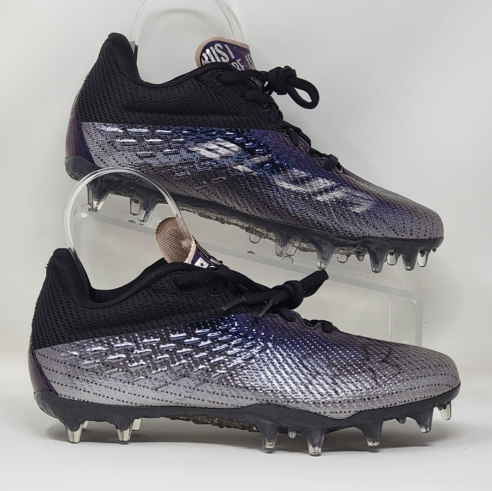 Under Armour Blur Smoke MC Lacrosse Cleats Iridescent 3025123-002 Women Sz 8 New